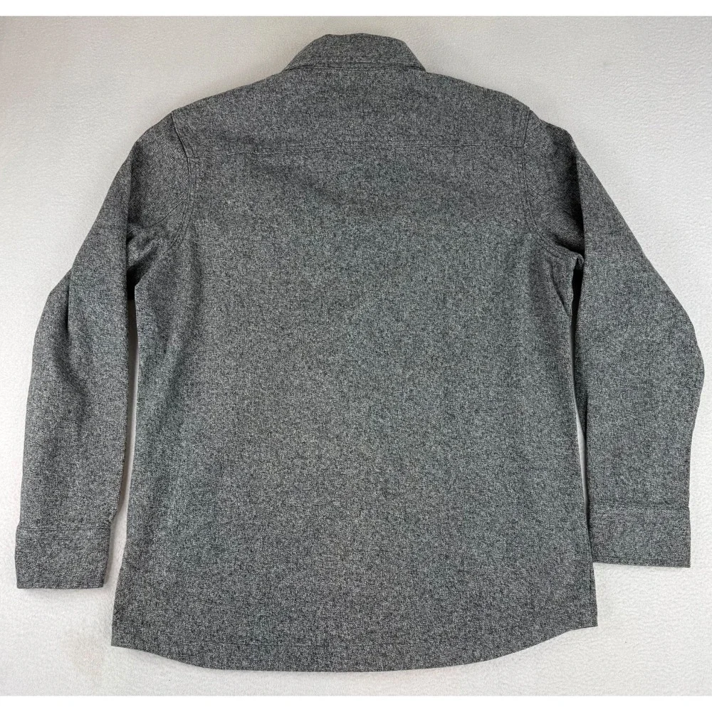 Grayers Heavyweight Shirt Jacket Men's Médium All‎  Finest Cotton Gray NWT
